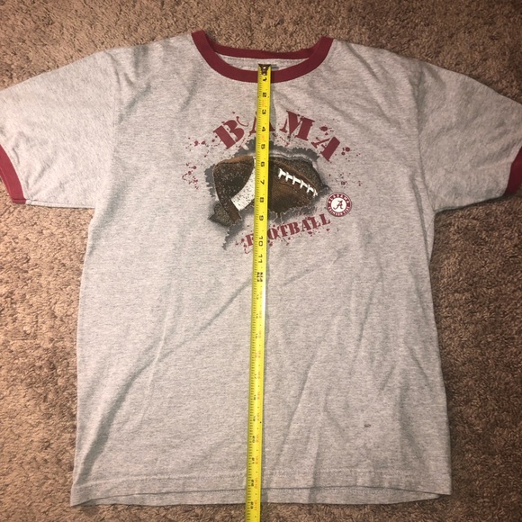 Alabama Crimson Tide Youth Kids Boys Size 16 18 XL Football Playoff Shirt Gift - Picture 5 of 12